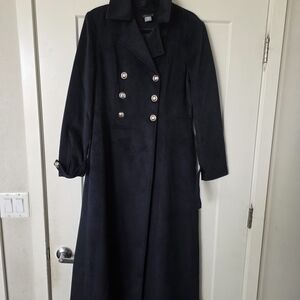 VENUS Black Trench Coat